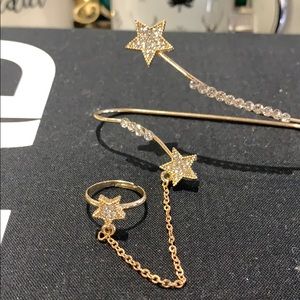 Palm bracelet With ring